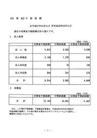 6ヶ月対策税額報告書サンプル 01